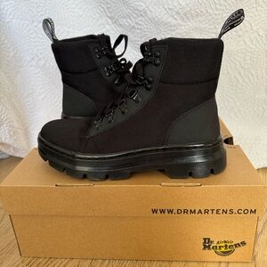 Dr. Martens Black Combat Boots
